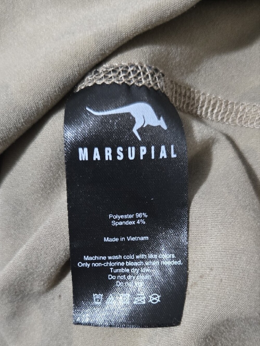 Marsupial Gear Sun Tech Hoodie Men's 2XL Kangaroo Camo Brown Hunting UPF 50 - Picture 5 of 6